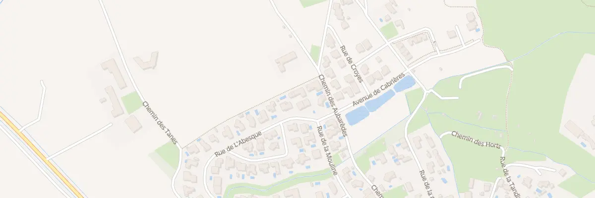 Plan du 15 Rue de l’Abesque à Corneilhan