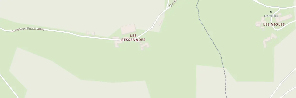 Plan du 5025 Ressenades aux Salces