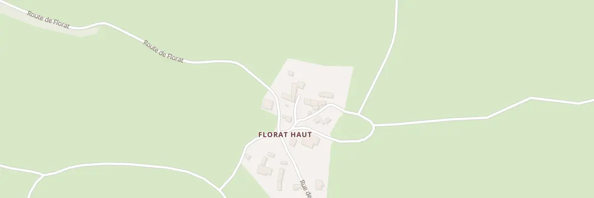 Plan du 5074 Florat Haut à Saint-Gervazy