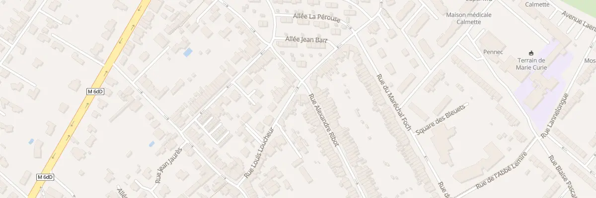 Plan du 32 Rue Louis Loucheur à Hem