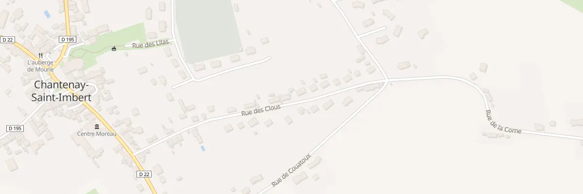 Plan du 18 Rue des Clous à Chantenay-Saint-Imbert