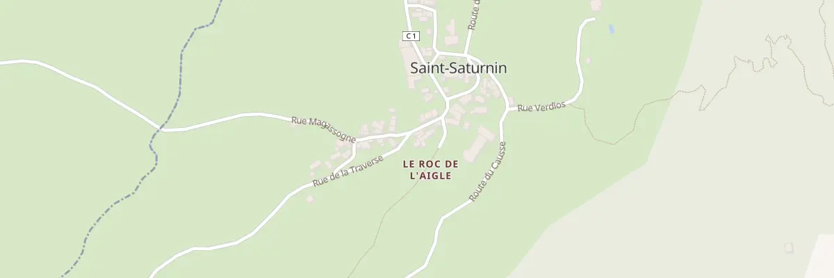 Plan du 5036 Saint Saturnin à Saint-Saturnin