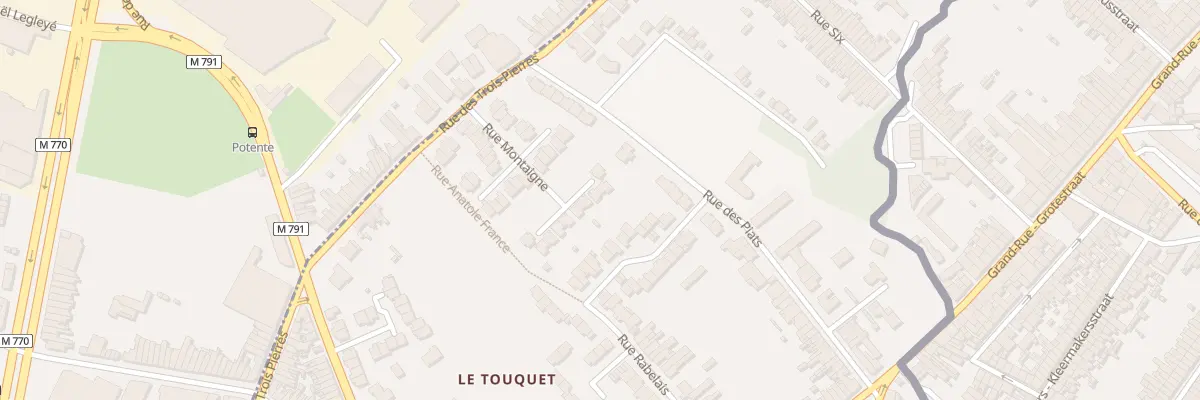 Plan du 25 Rue Montaigne à Wattrelos