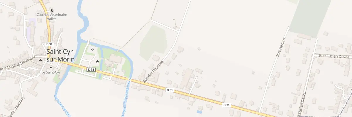 Plan du 8 Rue des Rosettes à Saint-Cyr-sur-Morin