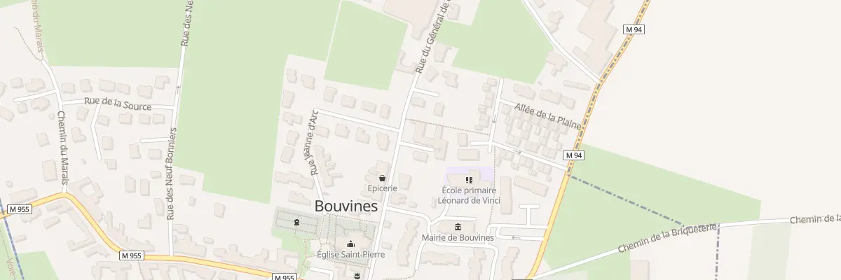 Plan du 1641 Rue du Général De Gaulle à Bouvines