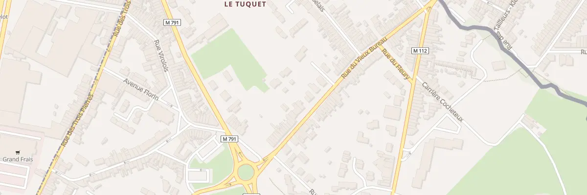 Plan du 63 Rue du Vieux Bureau à Wattrelos