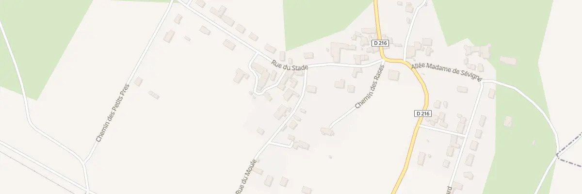 Plan du 19 Rue du Moule à Mazerier