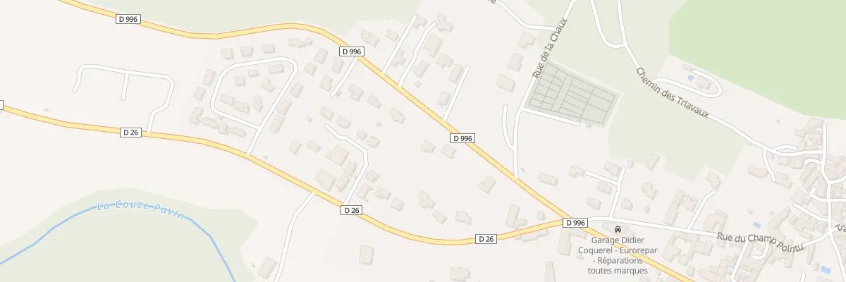 Plan du 19 Av des Monts Dores à Perrier