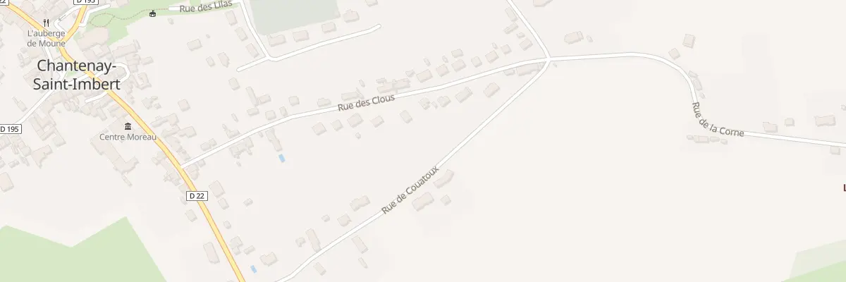 Plan du 17 Rue des Clous à Chantenay-Saint-Imbert
