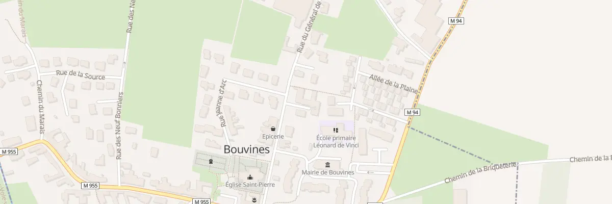 Plan du 164 Rue du Général De Gaulle à Bouvines