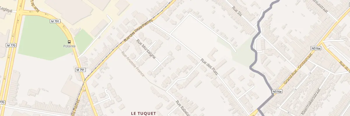 Plan du 27 Rue Montaigne à Wattrelos