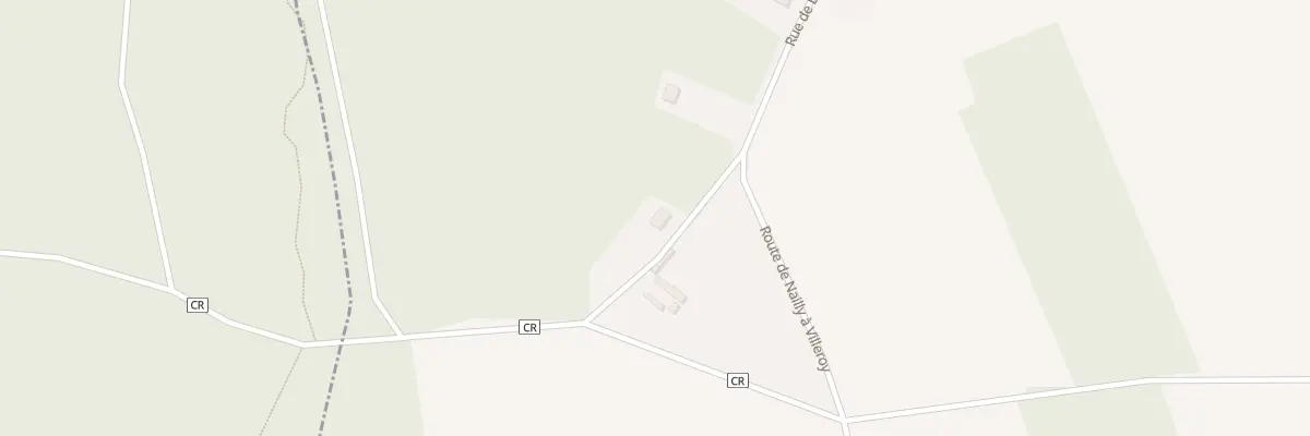 Plan du 433 La Mothe Roulante à Nailly