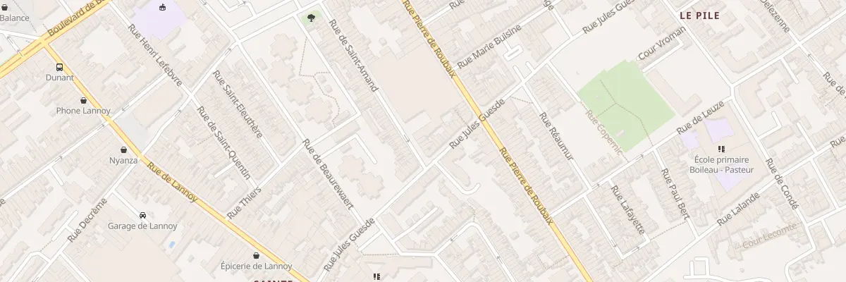 Plan du 49 Rue de Saint-Amand à Roubaix