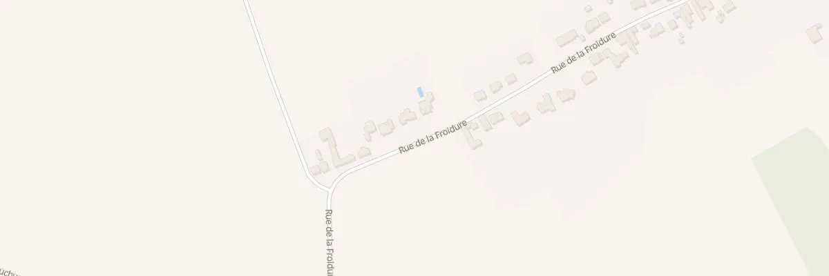 Plan du 620 Rue de la Froidure à Auchy-lez-Orchies