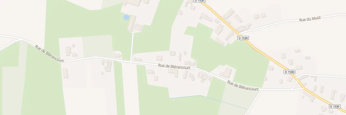 Plan du 360 Rue de Blérancourt à Saint-Paul-aux-Bois