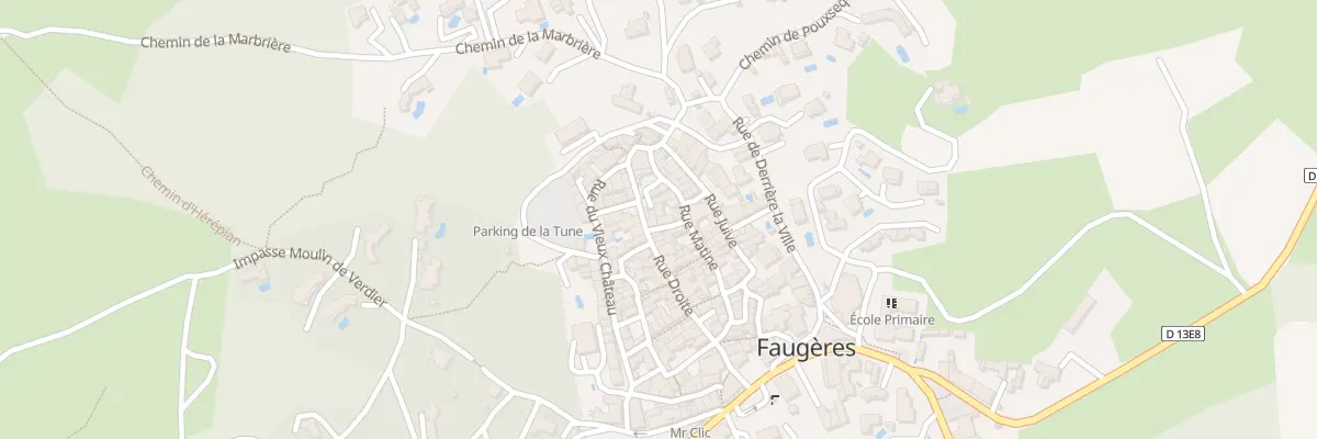 Plan du 4 Rue du Consistoire à Faugères