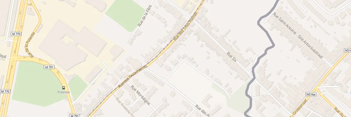 Plan du 131 Rue des Trois Pierres à Wattrelos