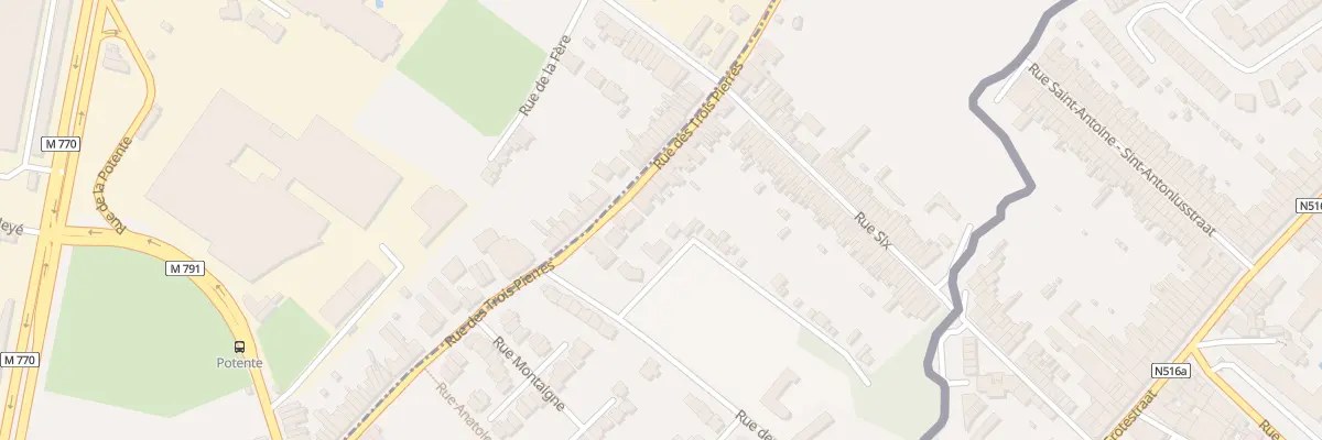 Plan du 132 Rue des Trois Pierres à Wattrelos