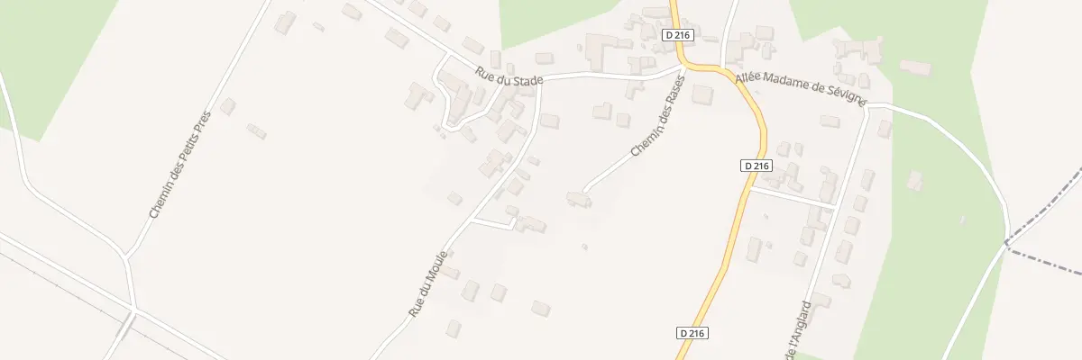 Plan du 24 Rue du Moule à Mazerier