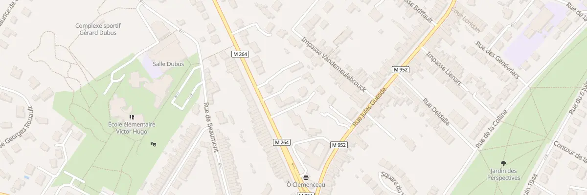 Plan du 44 Bd Clemenceau à Hem