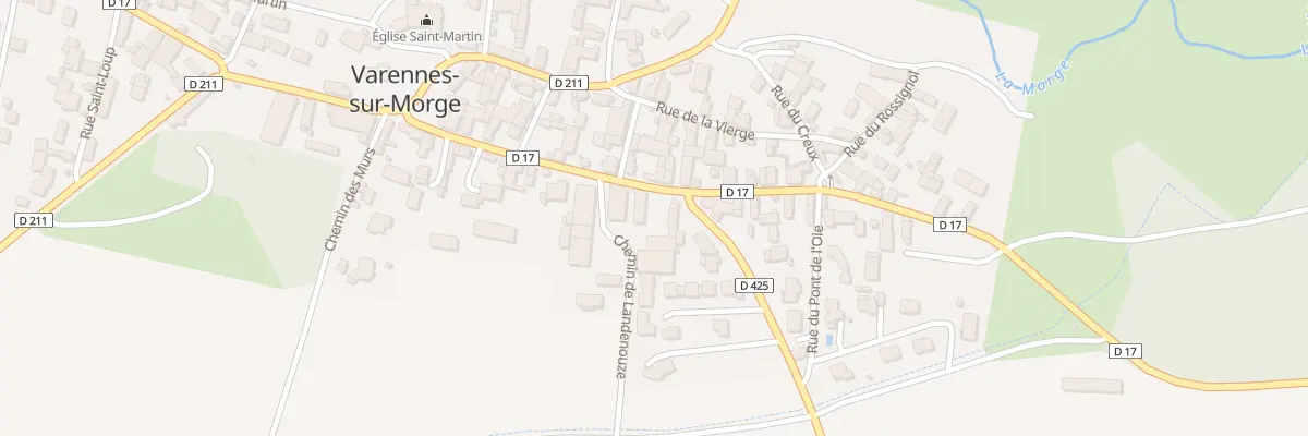 Plan du 14 Rte de Maringues à Varennes-sur-Morge
