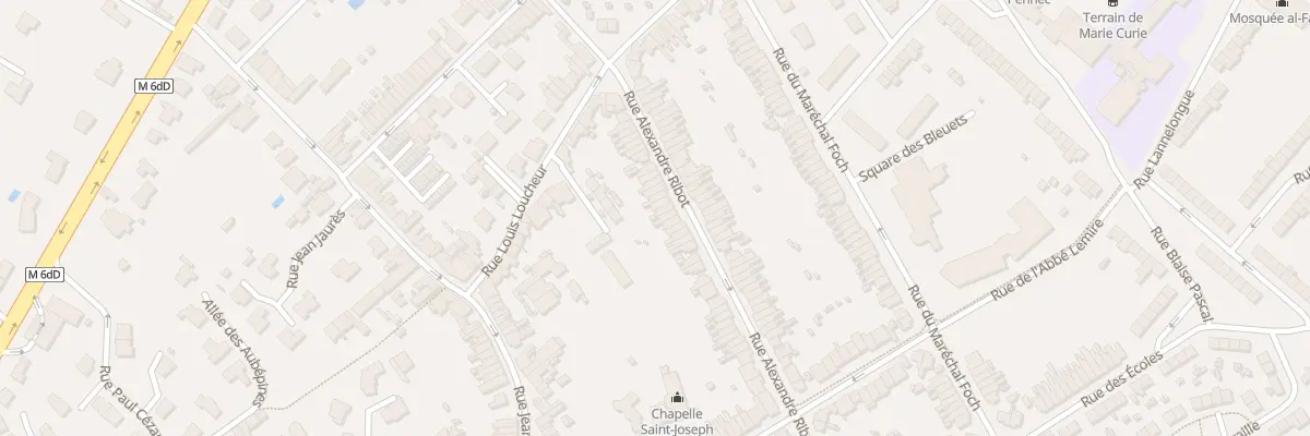 Plan du 67 Rue Alexandre Ribot à Hem