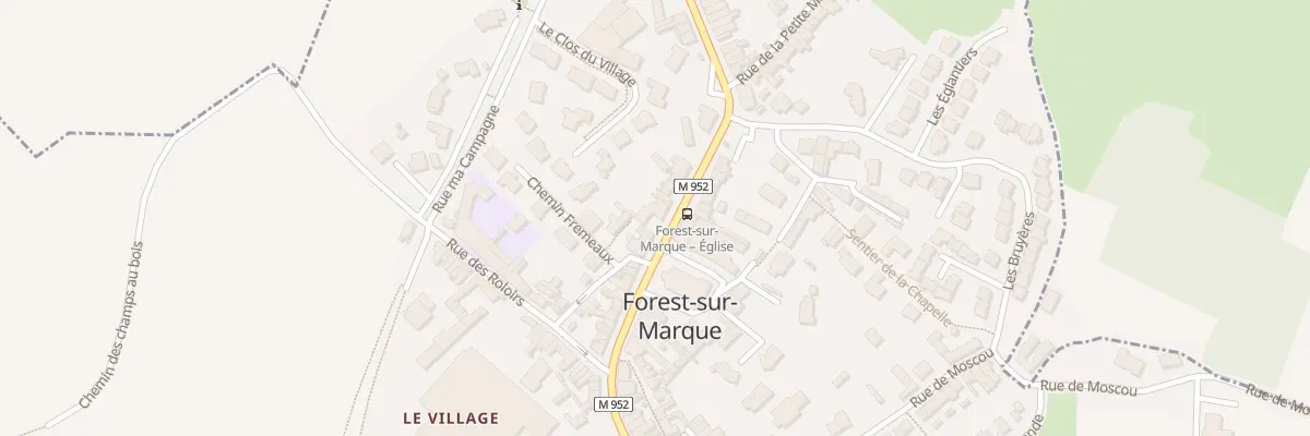 Plan du 28 Rue Principale à Forest-sur-Marque