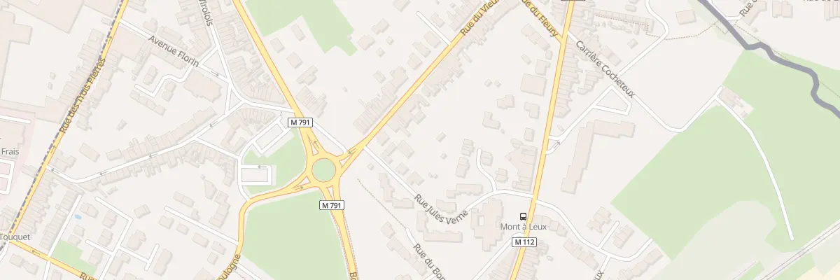 Plan du 40 Rue du Vieux Bureau à Wattrelos