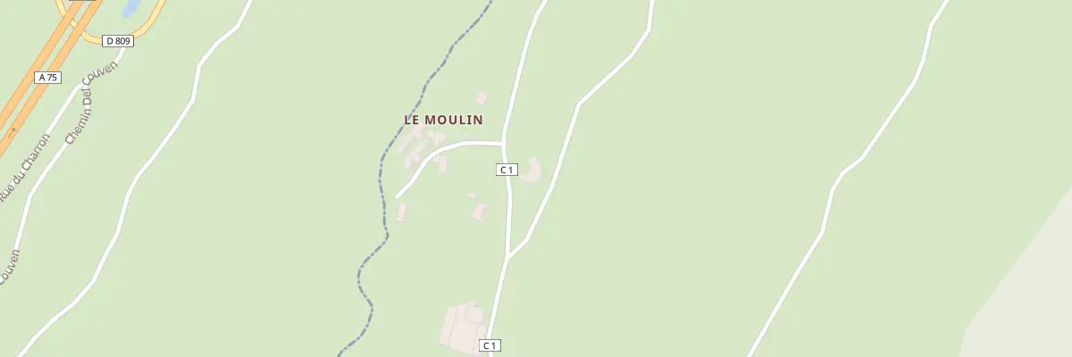 Plan du 5117 Le Moulin à Saint-Saturnin