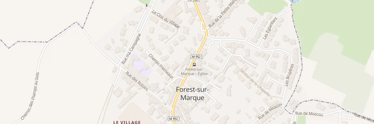 Plan du 26 Rue Principale à Forest-sur-Marque