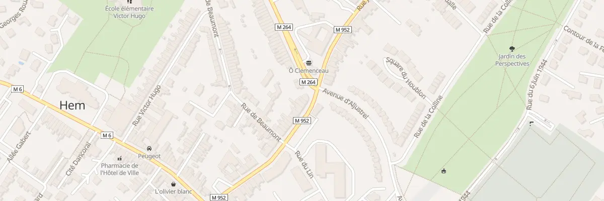Plan du 37 Rue Jules Guesde à Hem