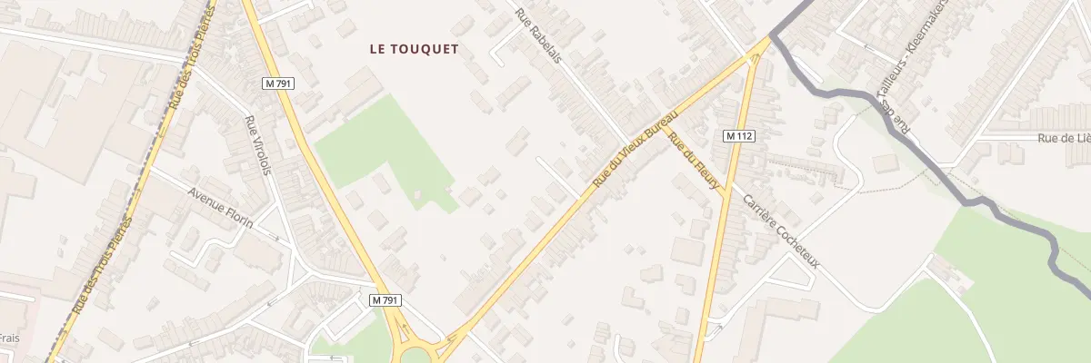 Plan du 75 Rue du Vieux Bureau à Wattrelos