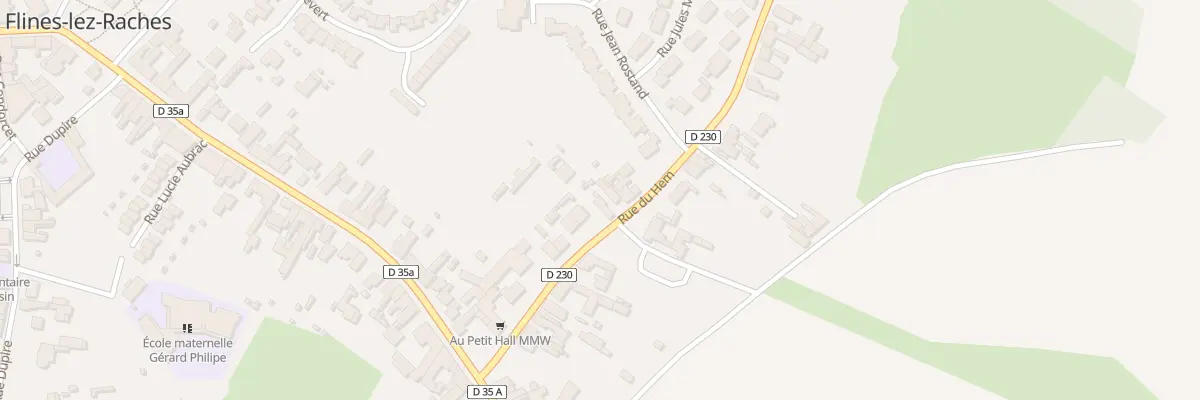Plan du 11 Rue du Hem à Flines-lez-Raches