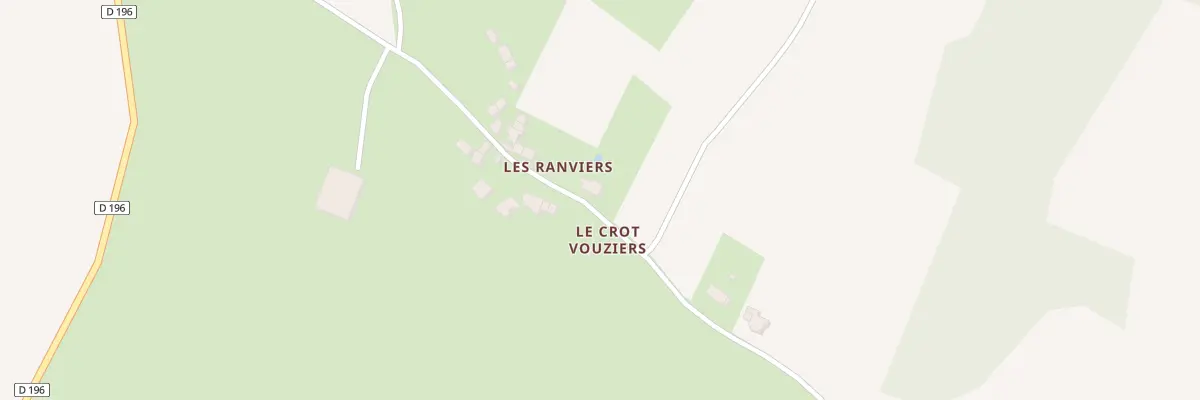 Plan du 69 Les Ranviers à Chasnay