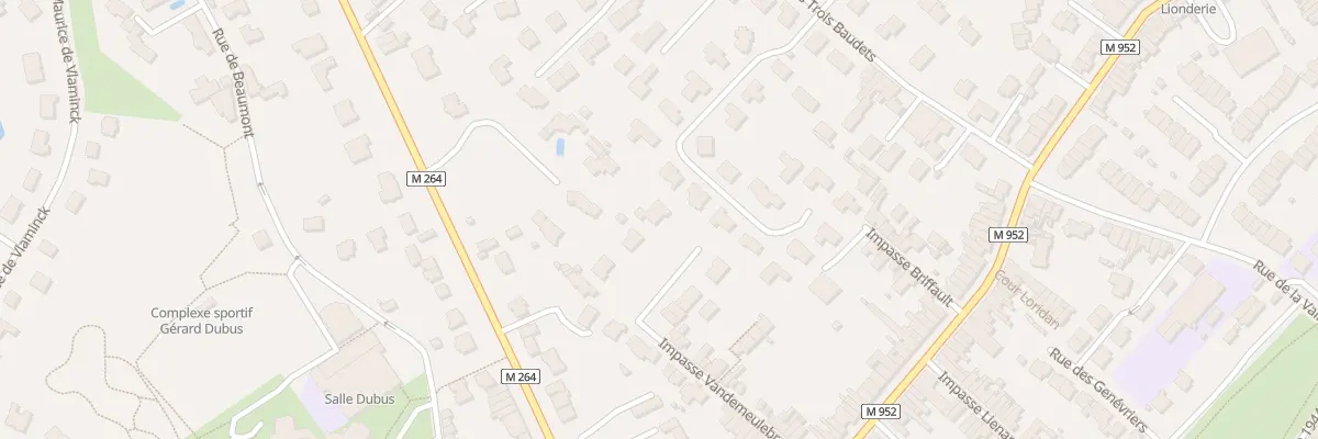 Plan du 3 Sq des Pins à Hem