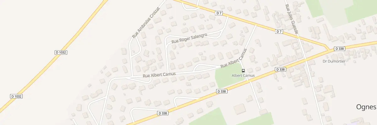 Plan du 18 Rue Albert Camus à Ognes