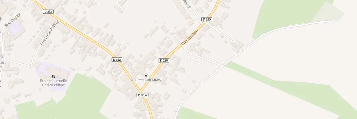 Plan du 20 Rue du Hem à Flines-lez-Raches
