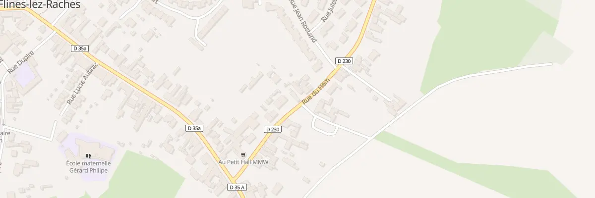 Plan du 9 Rue du Hem à Flines-lez-Raches