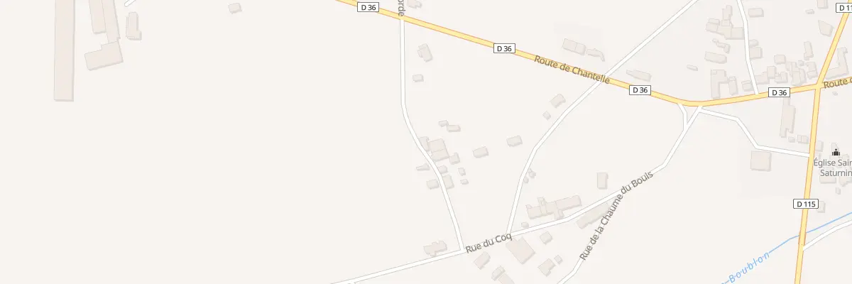 Plan du 24 Rue du Coq à Fourilles