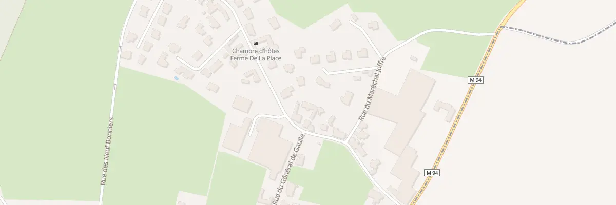 Plan du 409 Rue du Maréchal Foch à Bouvines