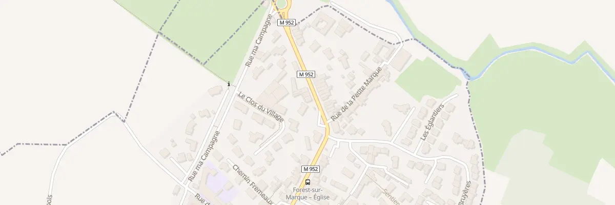 Plan du 12B Rue Principale à Forest-sur-Marque
