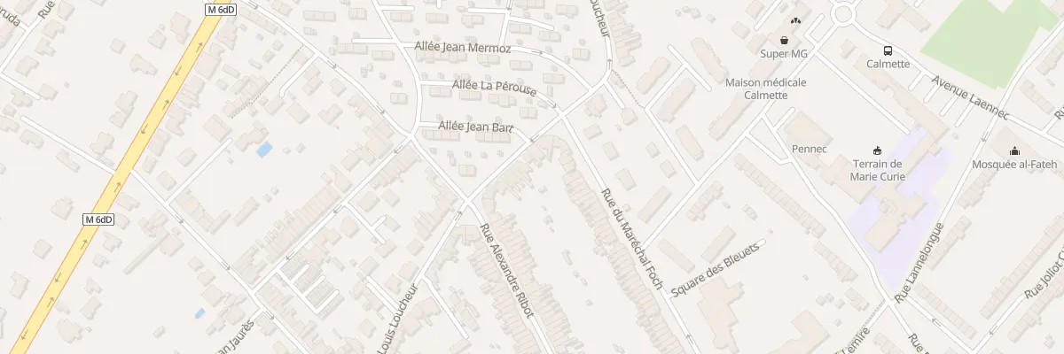 Plan du 44 Rue Louis Loucheur à Hem