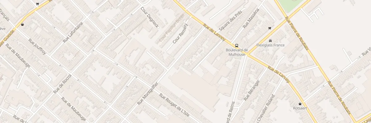 Plan du 37 Rue Montgolfier à Roubaix