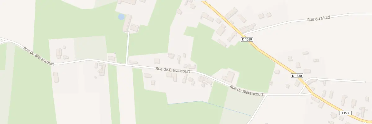 Plan du 336 Rue de Blérancourt à Saint-Paul-aux-Bois