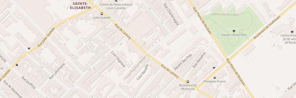 Plan du 229 Rue de Lannoy à Roubaix