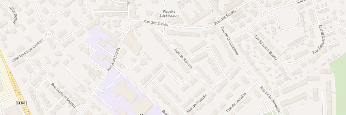 Plan du 26 Rue de Flandre à Hem