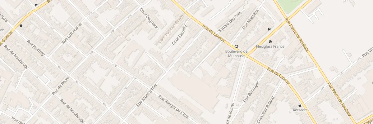Plan du 35 Rue Montgolfier à Roubaix