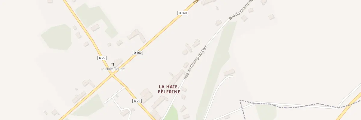 Plan du 10 Rue du Champ du Cerf à Subligny