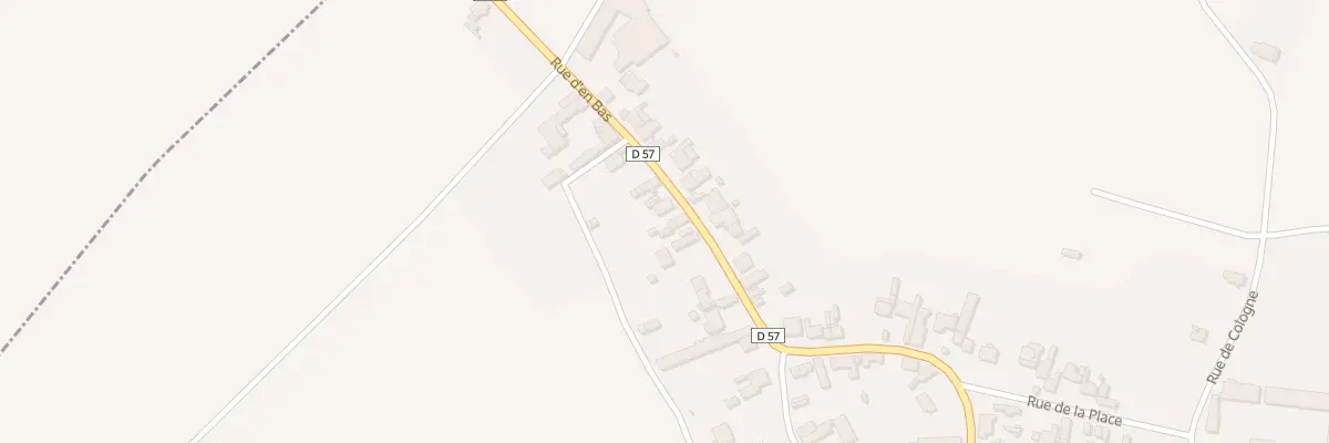 Plan du 23 Rue d’En Bas à Villeret