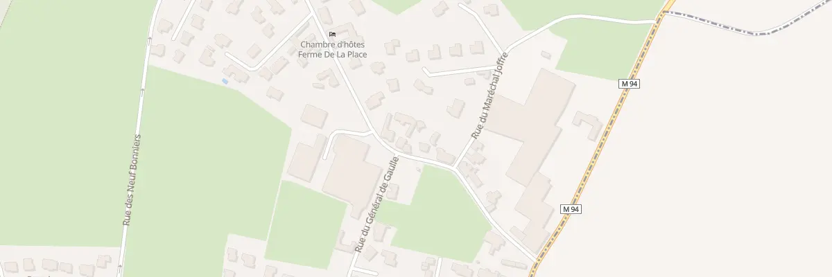 Plan du 421 Rue du Maréchal Foch à Bouvines